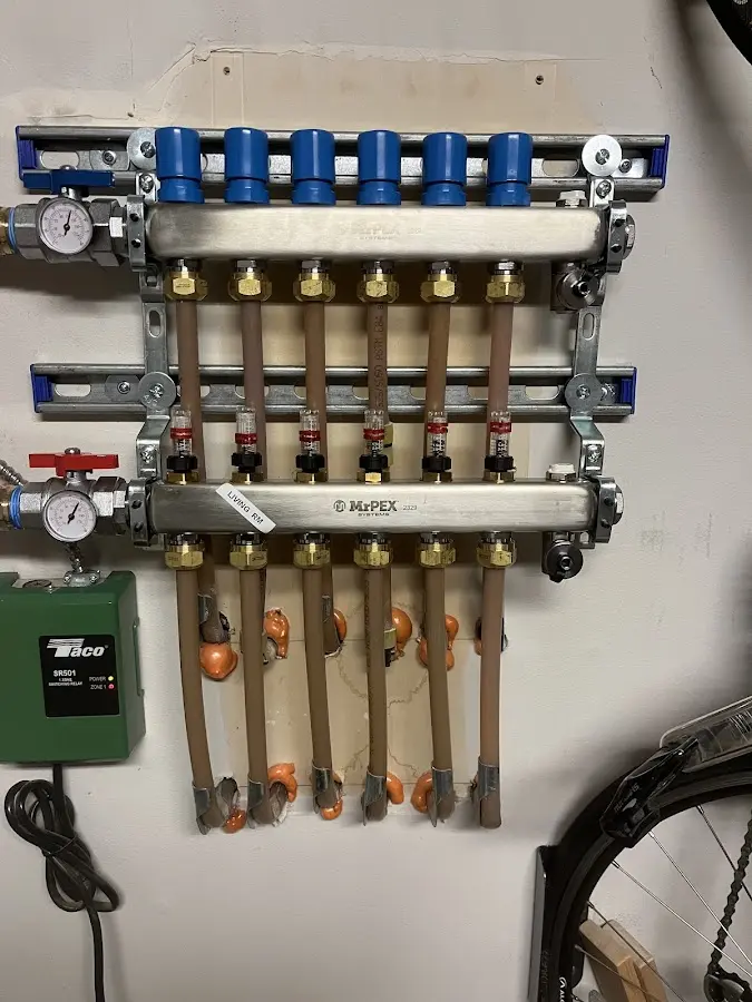 Plumber performing Leak Detection at a residential property in Longboat Key